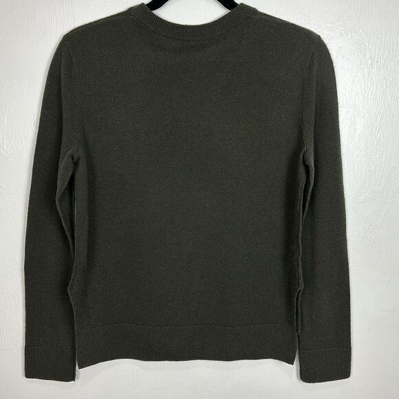 John Patric Organic Wool Cashmere Blend Hi-Low Hem Pullover Sweater Size XS - Picture 5 of 9